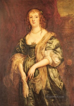  Anthony Pintura Art%c3%adstica - Retrato de Anne Carr, condesa de Bedford, pintor de la corte barroca Anthony van Dyck